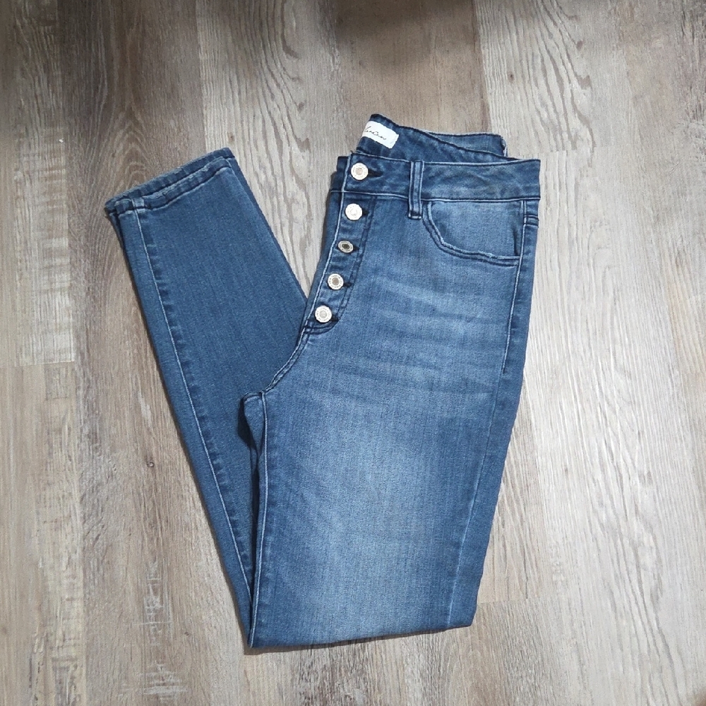 KanCan High Rise Blue Jeans - Picture 8 of 8